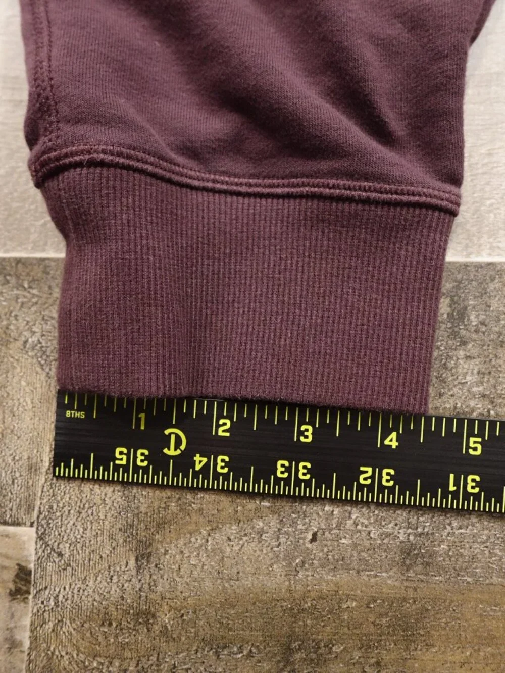 Fourlaps Fight Camp Jogger Sweatpants Men’s Large Burgundy Boxing Athletic
